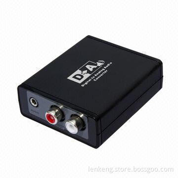 LKV3088 Lenkeng Digital to Analog Audio Converter, Supports 2 Channels Digital Audio